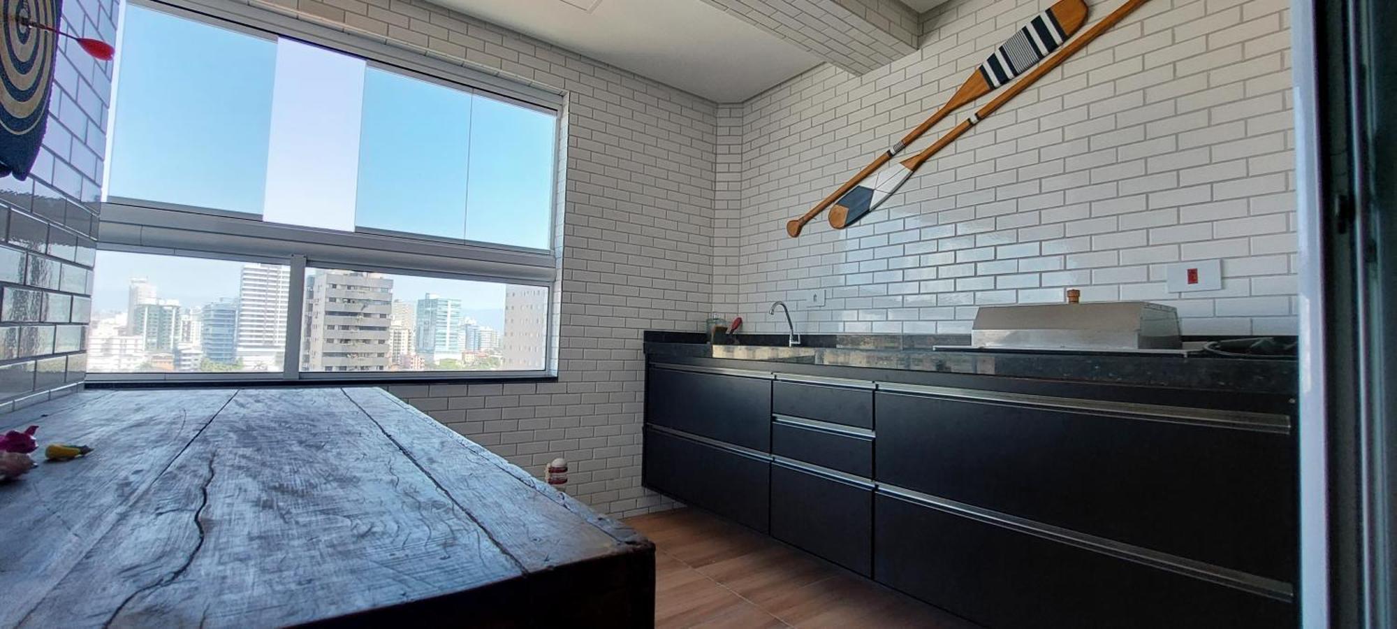Apartamento Praia Grande -Canto Do Forte Экстерьер фото