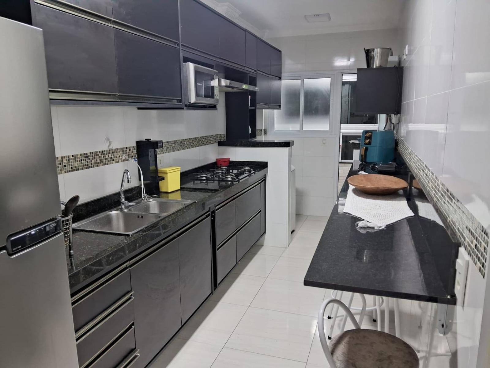 Apartamento Praia Grande -Canto Do Forte Экстерьер фото
